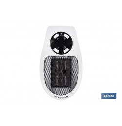 CALEFACTOR CERAMICO DE ENCHUFE CON MANDO A DISTANCIA 500 W