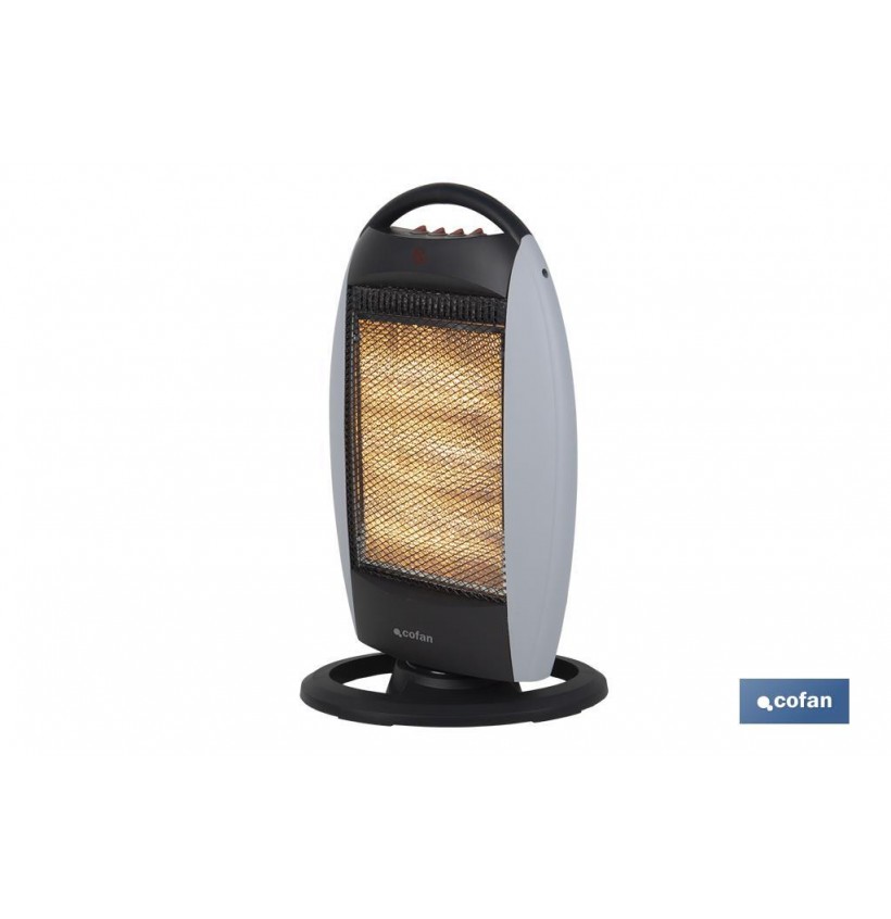 ESTUFA HALOGENA OSCILANTE MODELO OSLO 400/800/1200 W