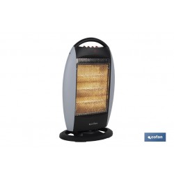 ESTUFA HALOGENA OSCILANTE MODELO OSLO 400/800/1200 W