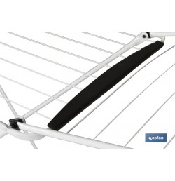 TENDEDERO SUELO CON ALAS PLEGABLES DE ACERO+ RUEDAS,18 m