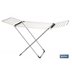 TENDEDERO SUELO CON ALAS PLEGABLES DE ALUMINIO + RUEDAS.18 m