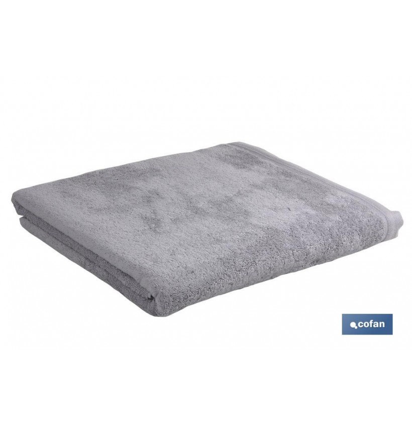 TOALLA LAVABO GRIS PERLA GR.580/M2 MODELO PERLAN 50X100cm