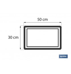 TOALLA TOCADOR ROSA CLARO GR580/M2 MODELO FLOR 30X50