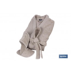 ALBORNOZ BEIGE GR.500/M2 MODELO ABISINIA TALLA S