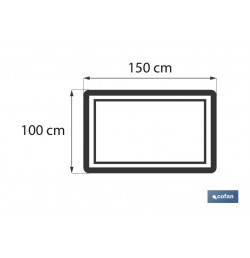 TOALLA BAÑO NATURE  GR.600/M2 MODELO ALMA 100X150cm
