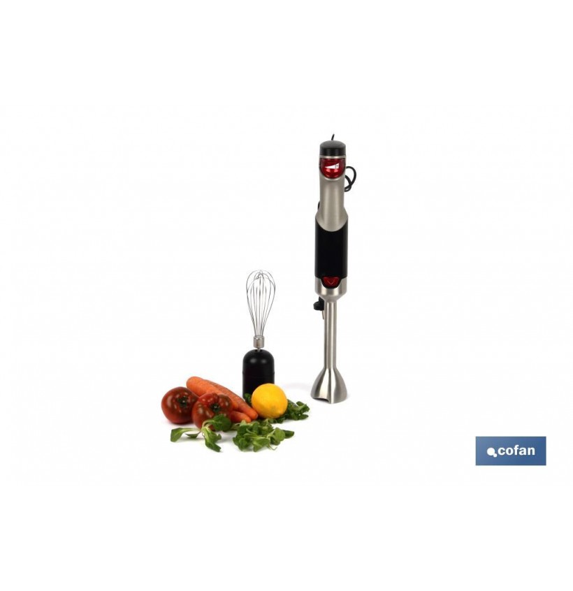 BATIDORA DE MANO 800W CON VARILLA VASO MEZCLADOR  MODELO ZAHARA