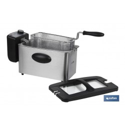FREIDORA ELECTRICA ACERO INOXIDABLE 3L 2000W MODELO RIAZA