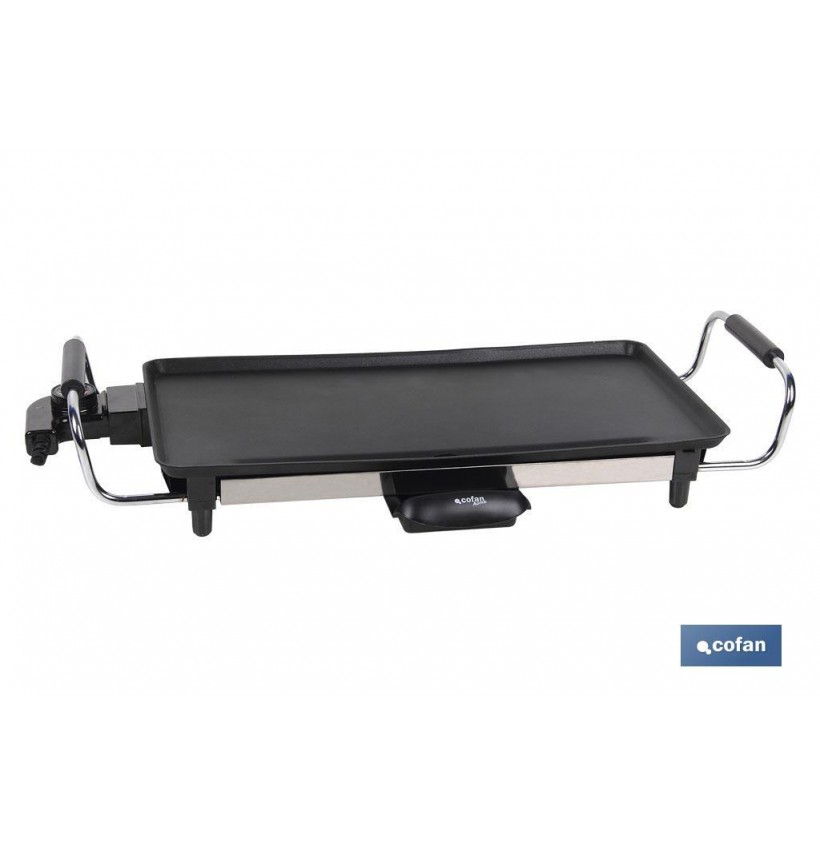 PLANCHA DE ASAR ELECTRICA 2000W 45x25x7 cm  MODELO BAIKAL