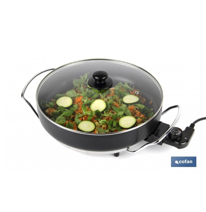 SARTEN ELECTRICA 36X7cm 1500W MODELO BELICE