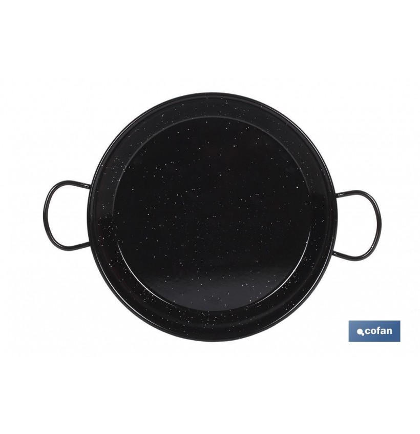 PAELLERA ACERO ESMALTADA INDUCCIÓN Ø34cm