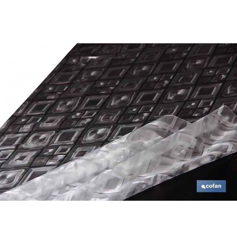 MANTEL REDONDO CONFECCIONADO MARCOS Ø140 CM 65 % PVC 35 % PP