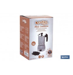 CAFETERA ITALIANA 6 TAZAS ACERO INOX