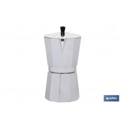 CAFETERA ITALIANA ALUMINIO INDUC.6 TAZAS
