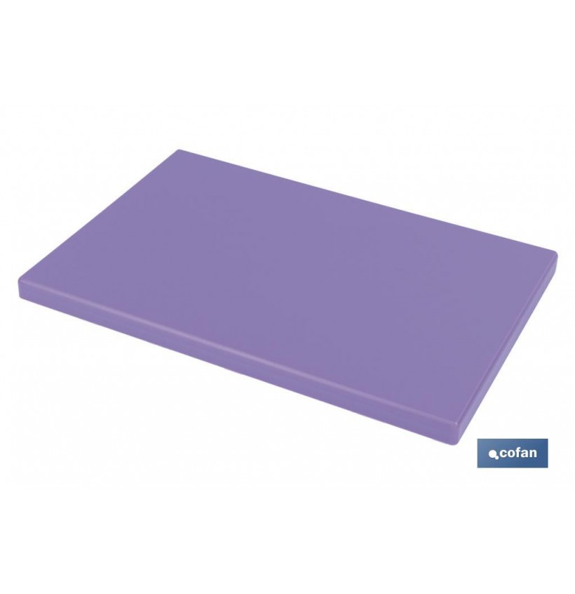 TABLA CORTE  MORADO 30x20x1,5 cm. MODELO BRESA