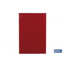 TABLA CORTE  ROJO 50X30X1.5cm MODELO BRESA