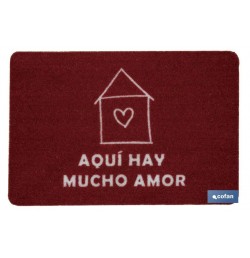 FELPUDO ESTAMPADO DIGITAL HOGAR 40x60