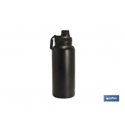 BOTELLA EXTREME DEPORTIVA COLOR NEGRO 550 ml