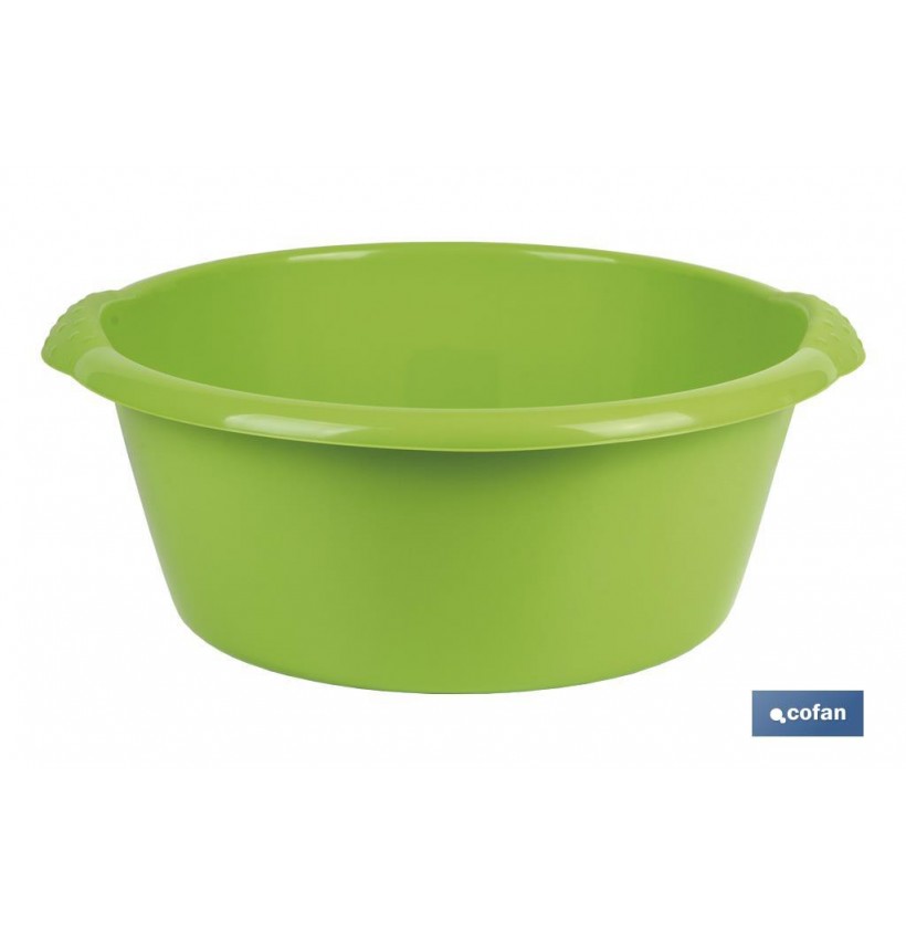 BARREÑO VERDE MODELO UDAI 15L  45x16cm