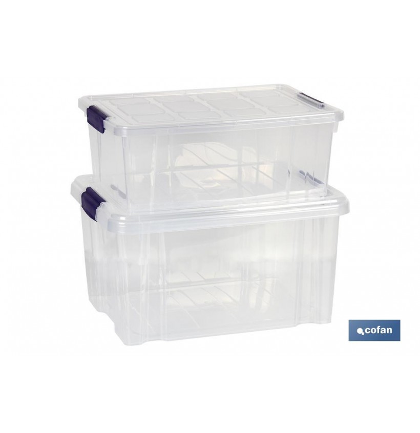 CAJA DE ORDENACION  9L MODELO RICORDI 37X26X14cm POLIPROPILENO