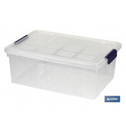 CAJA DE ORDENACION 16L MODELO RICORDI 40X30X21cm POLIPROPILENO
