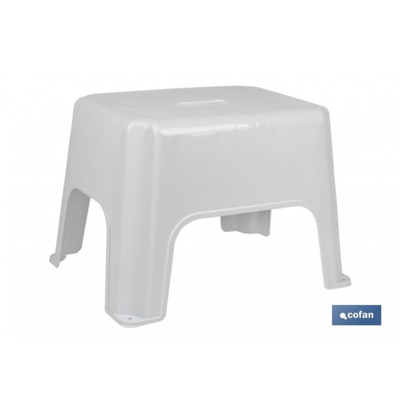 TABURETE BLANCO 40X30X28