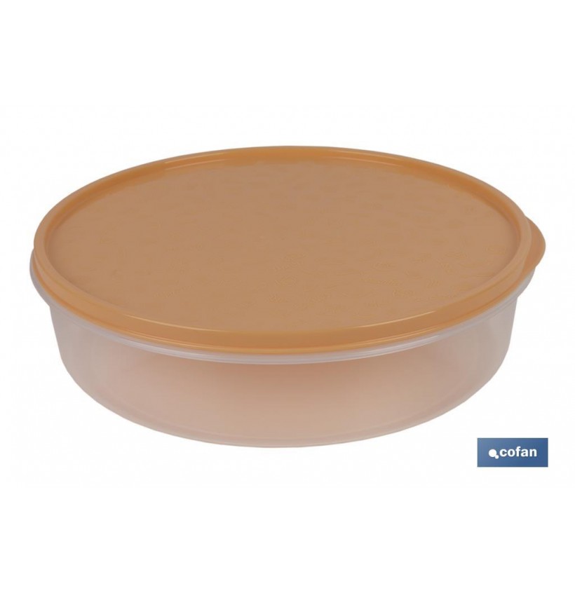 FIAMBRERA TORTILLA REDONDA NARANJA   24.5X6.5cm