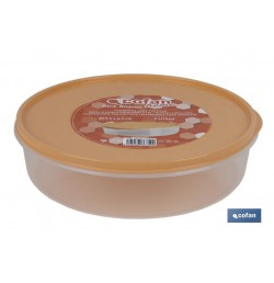 FIAMBRERA TORTILLA REDONDA NARANJA   24.5X6.5cm