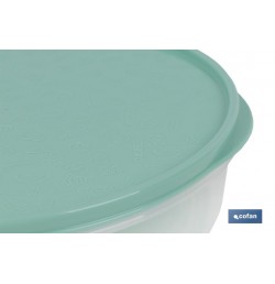 FIAMBRERA TORTILLA REDONDA NARANJA  24.5X6.5cm venta unitaria