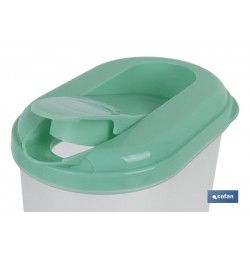 JARRA DE AGUA 2L VERDE  MODELO MANANTIAL 25X19X9.5CM VENTA UNITARIA