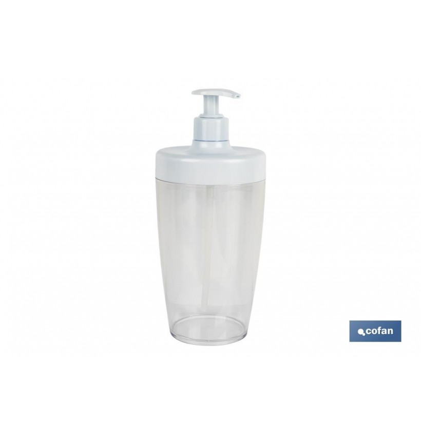 DOSIFICADOR DE JABON BLANCO  870 ml venta unitaria