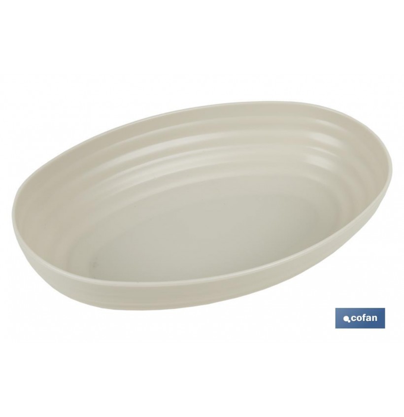 FUENTE OVALADA BEIS 24X16X5.5CM MODELO NARA 1080ML