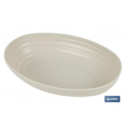 FUENTE OVALADA BEIS 24X16X5.5CM MODELO NARA 1080ML VENTA UNITARIA