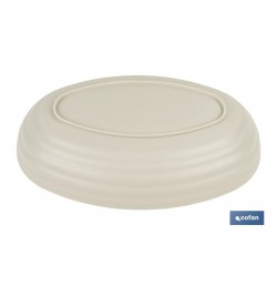 FUENTE OVALADA VERDE AGUA 24X16X5.5CM MODELO NARA 1080ML VENTA UNITARIA