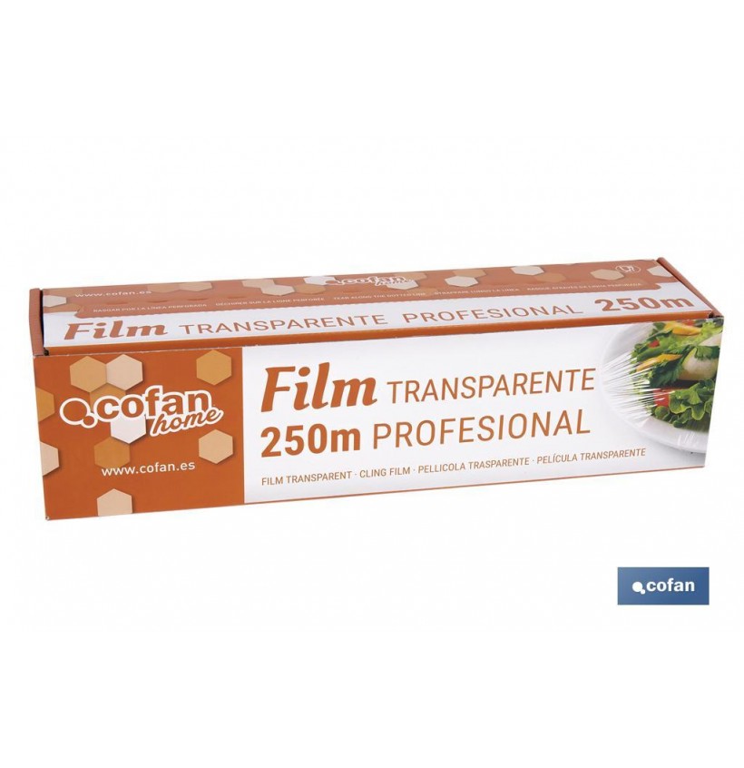 FILM TRANSPARENTE PROFESIONAL 250M 0.953KG
