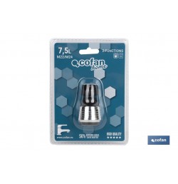 GRIFO BORBOTEADOR 2 FUNC.CON FILTRO AIREADOR AHORRO AGUA Ø38mm