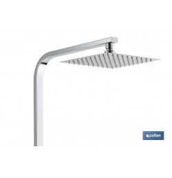 COLUMNA DE DUCHA TERMOSTATICA DISEÑO CUADRADO 90-1.40 CM
