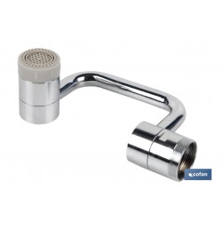 AIREADOR DE GRIFO EXTENSION GIRATORIO METRICA 24- 9X6X2.5 CM
