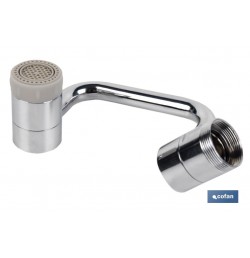 AIREADOR DE GRIFO EXTENSION GIRATORIO METRICA 24- 9X6X2.5 CM