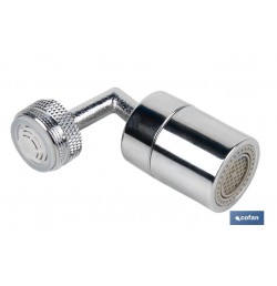 AIREADOR DE GRIFO ANTISALPICADURAS METRICA 24  DIAMETRO 2.7 CM