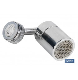 AIREADOR DE GRIFO ANTISALPICADURAS METRICA 24  DIAMETRO 2.7 CM
