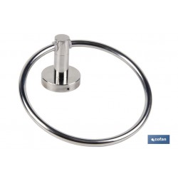 TOALLERO CIRCULAR MODELO LAGOA INOX 304  BRILLO