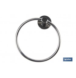 TOALLERO CIRCULAR MODELO LAGOA INOX 304  BRILLO
