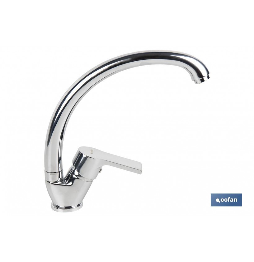 GRIFO MONOMANDO FREGADERO CAÑO ALTO MODELO ROSS