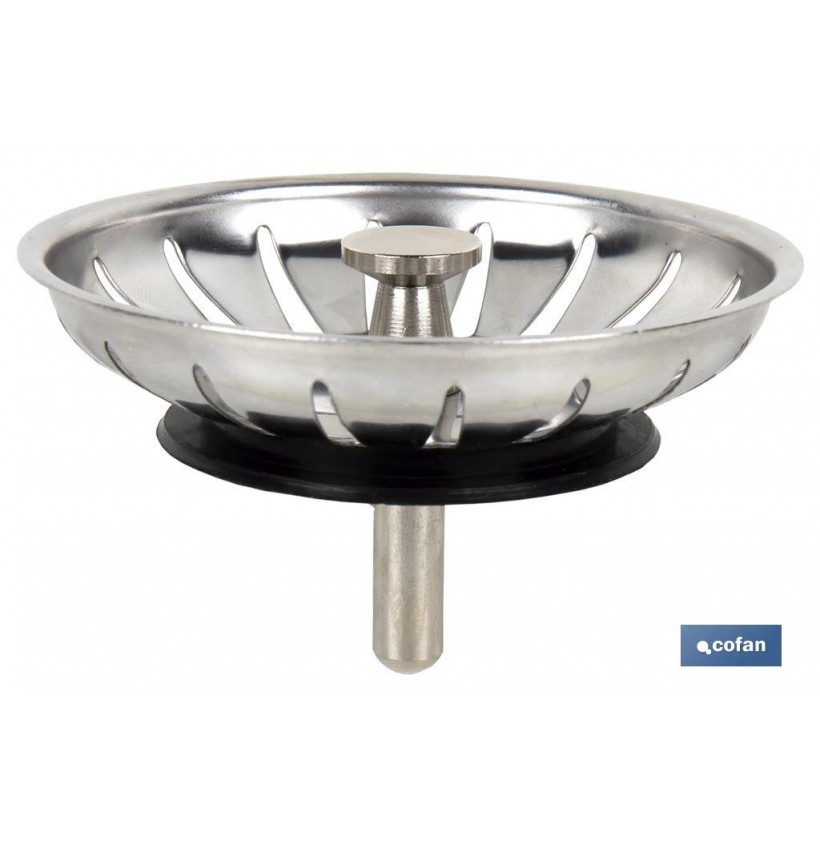 TAPÓN DE FREGADERO EN ACERO INOXIDABLE 304 MODELO KANDY