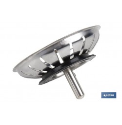 TAPÓN DE FREGADERO EN ACERO INOXIDABLE 304 MODELO KANDY