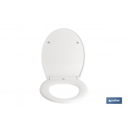 TAPA WC  FORMA OVAL LIBERACIÓN RAPIDA 44.9 X 37.5 cm