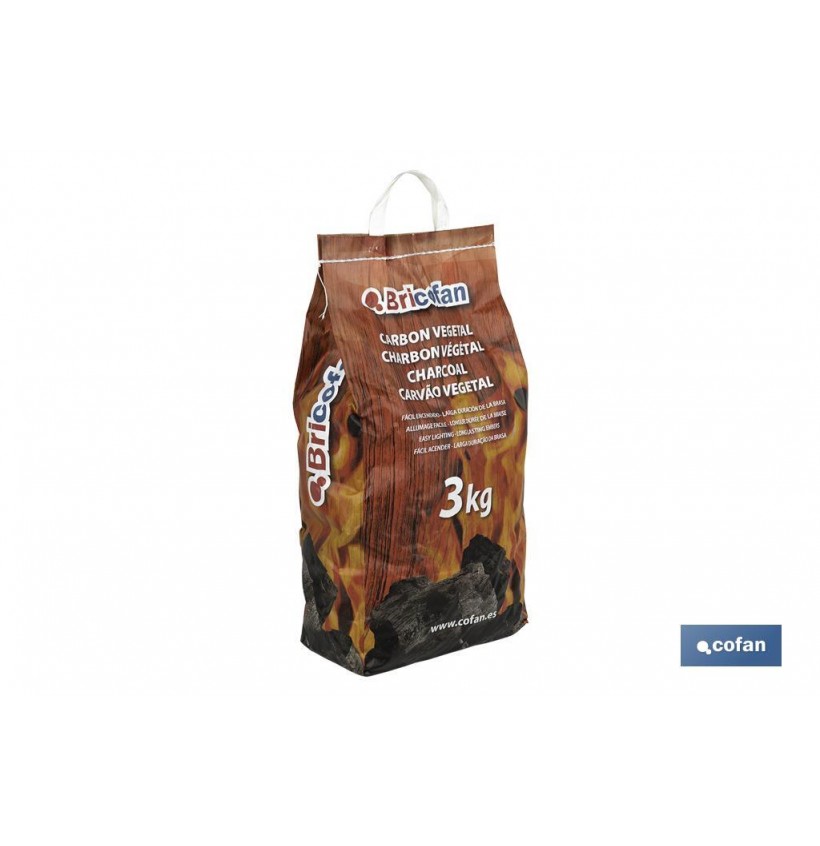 BOLSA CARBON VEGETAL 3 KGS