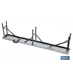 BANCO PLEGABLE RECTANGULAR BLANCO 180X25X43CM