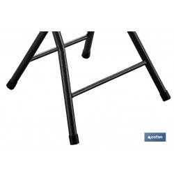 TABURETE PLEGABLE BLANCO 33X30X46CM