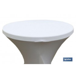 CUBIERTA DE MESA BAR BLANCA